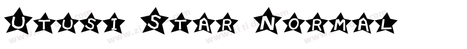 Utusi Star Normal字体转换
